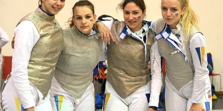 Миколаївська рапіристка Аліна Полозюк – з командним «сріблом» чемпіонату Європи U-23