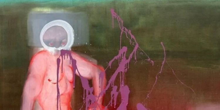 Продовження скандалу. Вандалом, що облив в Парижі фарбою картину про Бучу, виявився член партії Марін Ле Пен (ФОТО)