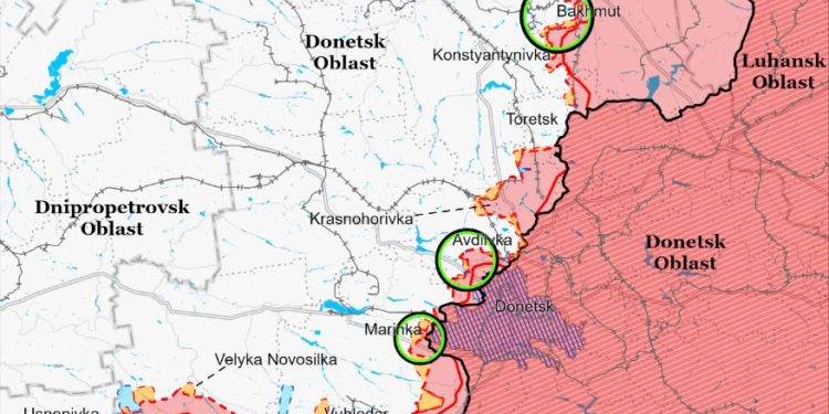 ЗСУ контратакували біля Авдіївки, – ISW