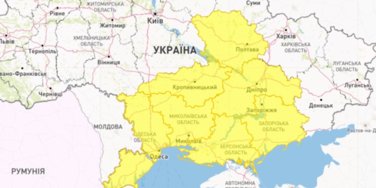 Штормове попередження. Миколаївщині обіцяють грози, можливий град