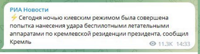 Невідомі безпілотники атакували резиденцію Путіна в Кремлі (ВІДЕО) 2