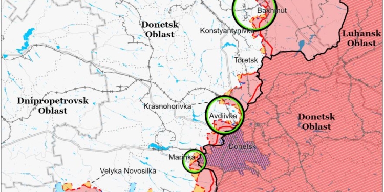 ЗСУ трохи просунулись біля Авдіївки, – ISW