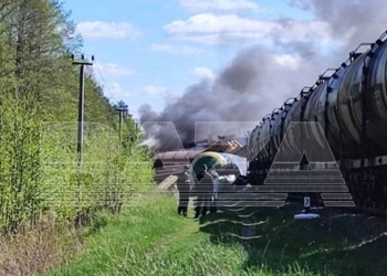 На Брянщині зійшов з рейок потяг з паливом – пишуть про підрив полотна (ВІДЕО)