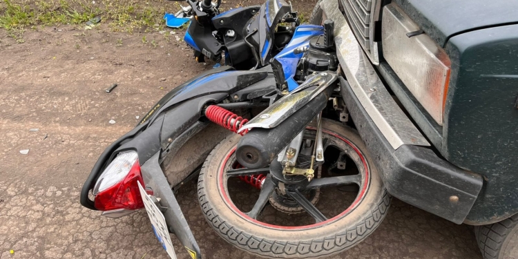 На Миколаївщині 14-річний мотоцикліст потрапив в ДТП – зіткнувся з легковиком (ФОТО)