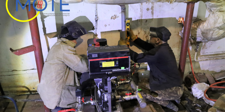 “Миколаївоблтеплоенерго” отримало з Данії мережеві насоси та підживлювальні станції – обладнання вже монтується (ФОТО)