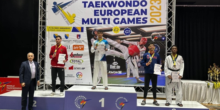 Миколаївський тхеквондист здобув «золото» Еuropean Тaekwondo Мulti Games 2023 (ФОТО)