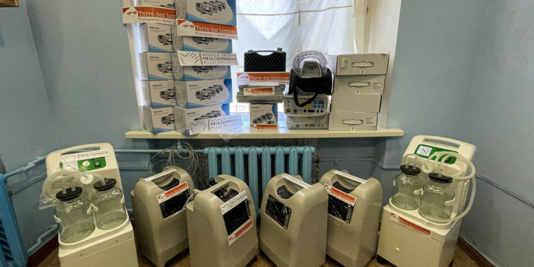 Миколаївська міська дитяча лікарня №2 отримала від мешканців Італії важливе обладнання (ФОТО)