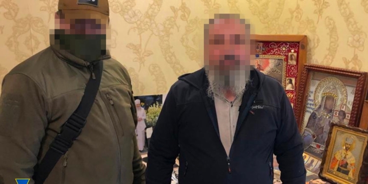 СБУ затримала одного з організаторів прокремлівських провокацій у Києво-Печерській лаврі (ФОТО)