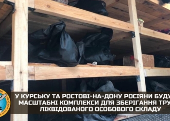 Біля кордонів з Україною росіяни будують 2 гігантські морги – на 1000 рефрижераторних місць кожний