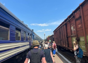 Евакуаційний поїзд з Херсона успішно прибув до Миколаєва