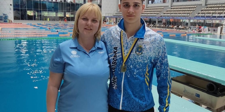 Миколаївський стрибун у воду Максим Мірза – з «золотом» чемпіонату України