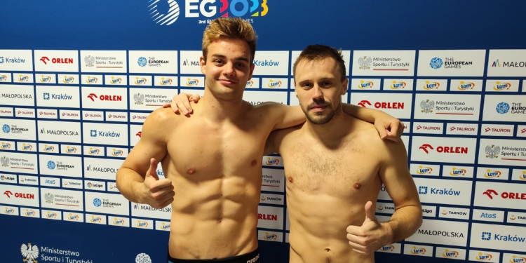 Миколаївці Олег Колодій та Данило Коновалов здобули «золото» Європейських ігор на 3-метровому трампліні (ВІДЕО)