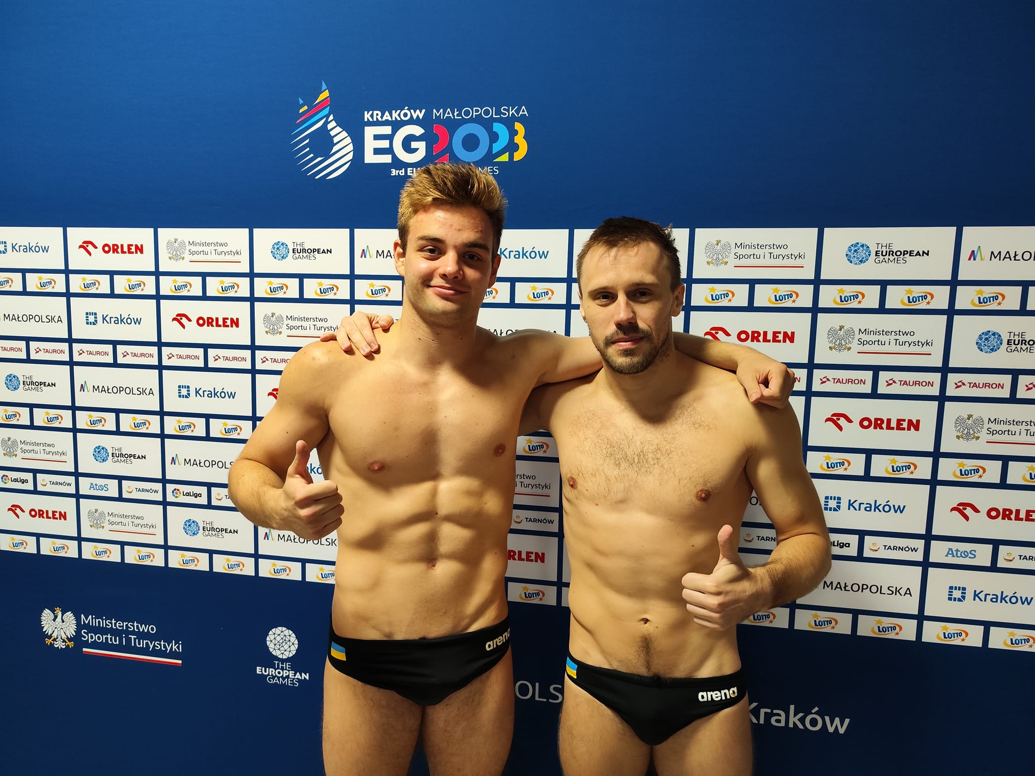 Миколаївці Олег Колодій та Данило Коновалов здобули «золото» Європейських ігор на 3-метровому трампліні (ВІДЕО)