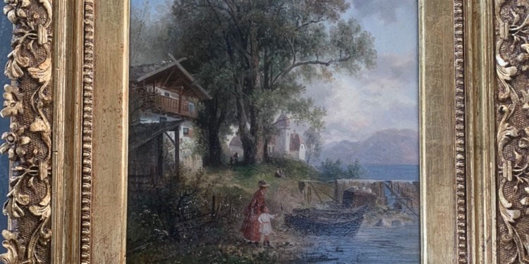 Казав, що везе подарунок: прикордонники не дали вивезти в Угорщину картину відомого австрійського художника (ФОТО)