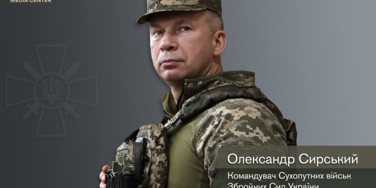 Ситуація на Східному напрямку ускладнюється, але на окремих ділянках фронту є просування Сил оборони України, – Олександр Сирський (ФОТО)