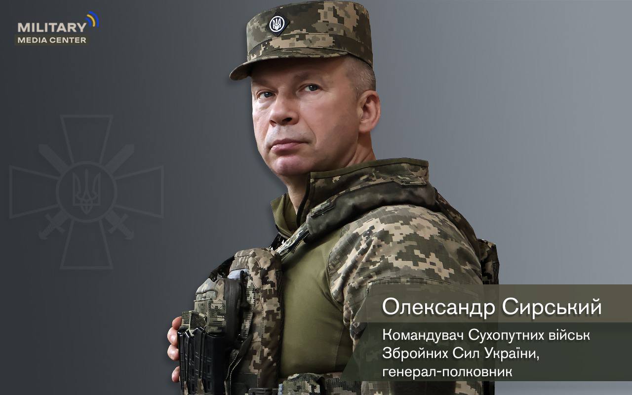 Ситуація на Східному напрямку ускладнюється, але на окремих ділянках фронту є просування Сил оборони України, – Олександр Сирський (ФОТО)