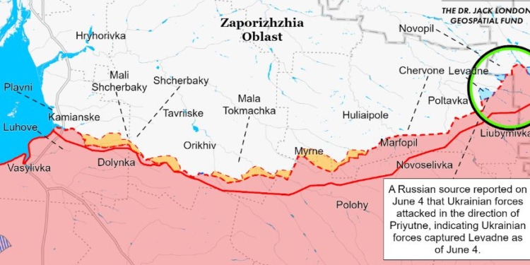 ЗСУ просунулись у Запорізькій області, – ISW