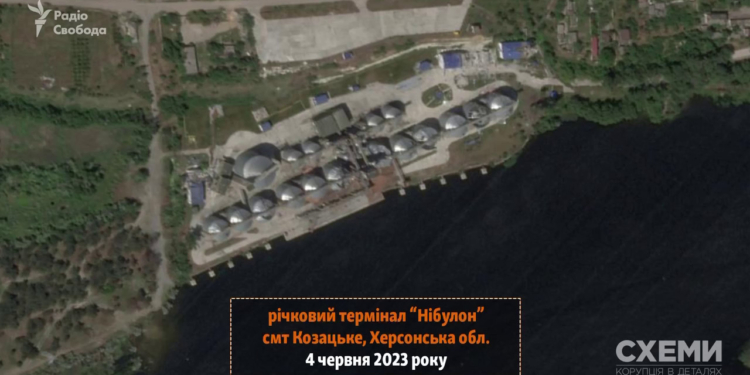 Внаслідок підриву Каховської ГЕС затопило термінал “Нібулону” (ВІДЕО)