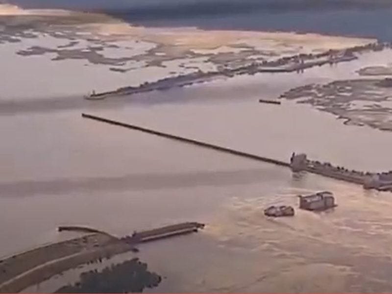 Рівень води в Каховському водосховищі перетнув «мертву точку», водозбір неможливий, зокрема, і для ЗАЕС — «Укргідроенерго»