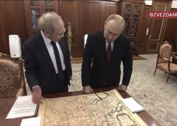 Зеленський ввів у дію рішення про санкції щодо 178 осіб. Серед них – суддя КС РФ Зорькін, який подарував Путіну карту нібито без України
