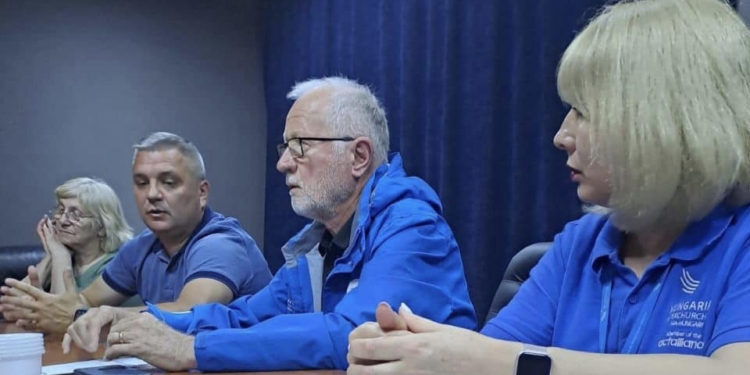 У Миколаєві з представниками Угорської екуменічної служби допомоги обговорили питання укриттів у соцзакладах (ФОТО)