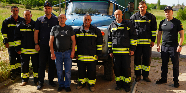 На Миколаївщині шестеро чоловіків створили добровільну пожежну дружину (ФОТО)