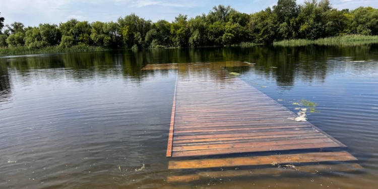 У Вознесенську на Миколаївщині теж піднявся рівень води в двох річках – Південному Бузі і Мертвоводі (ФОТО)