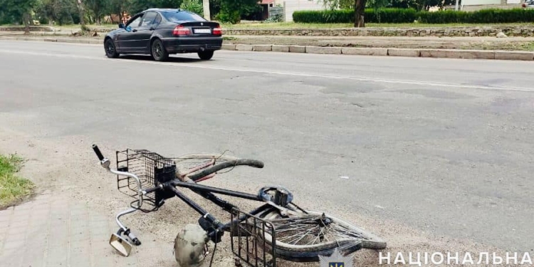 У Вознесенську ДТП – велосипедист в лікарні (ФОТО)