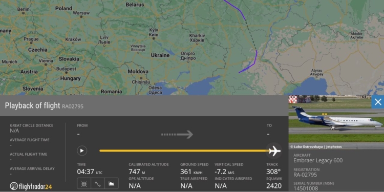 Літак Пригожина приземлився в Білорусі. А потім ще один літак