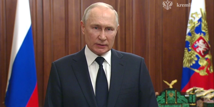 Байдужість – це консолідація, невтручання – патріотизм. Путін знову звернувся до народу через Пригожина (ВІДЕО)