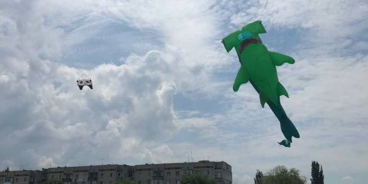 На Миколаївщині відзначили 6-річчя Першого Міжнародного фестивалю повітряних зміїв та День захисту дітей (ФОТО)