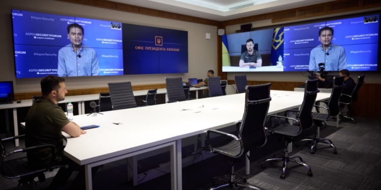 «Чорне море – це море всіх наших держав і людей. Воно не належить російській федерації»: Зеленський виступив на Aspen Security Forum (ВІДЕО)