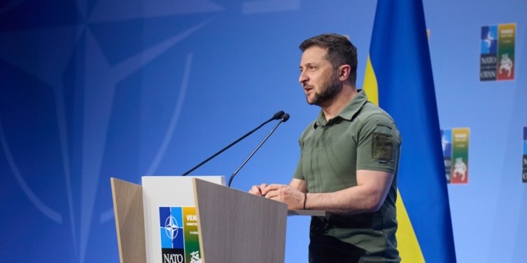 «Коли закінчиться війна, Україну точно запросять у НАТО, і Україна точно стане членом союзу» – Зеленський