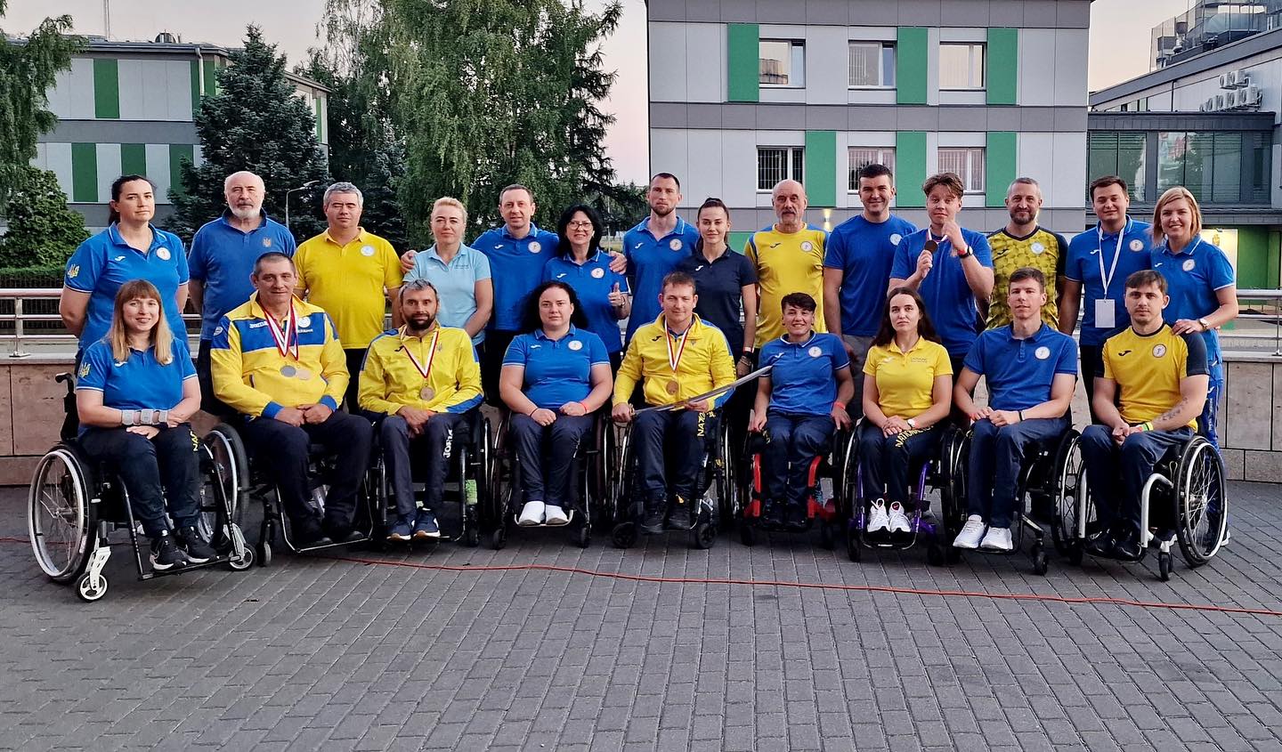 Ще двоє паралімпійців з Миколаєва здобули по командній «бронзі» на етапі Кубку світу з фехтування на візках