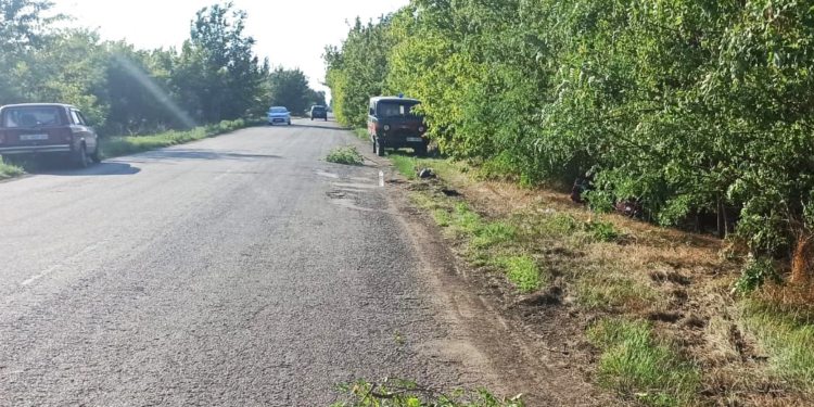 На Миколаївщині загинув водій мопеду – поліцейські встановлюють обставини ДТП (ФОТО)