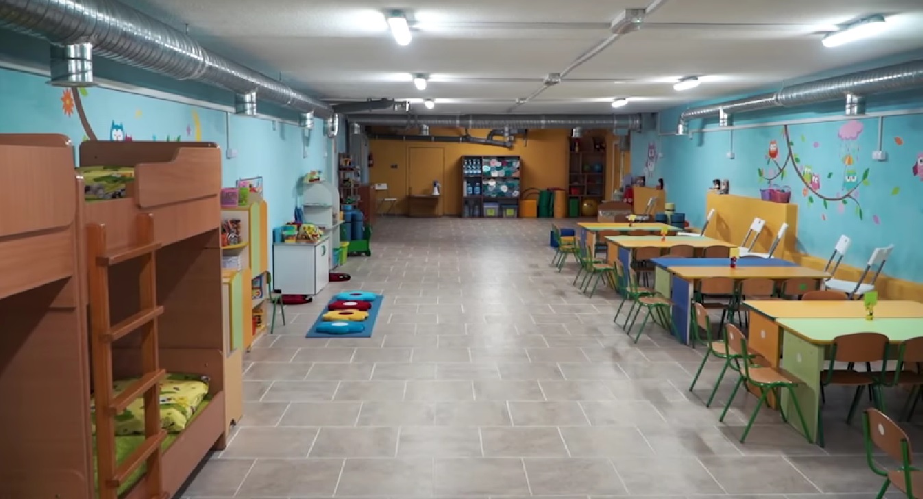 Ще один дитсадок у Миколаєві завершив ремонт укриття (ВІДЕО)