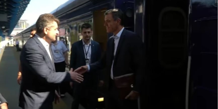 Прем’єр Іспанії Педро Санчес сьогодні в Україні