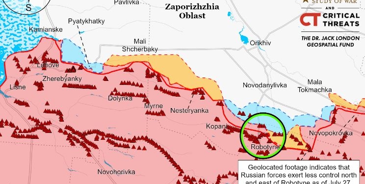 Російські “воєнкори” за темниками Кремля старими кадрами намагаються довести неуспішність українського наступу, – ISW