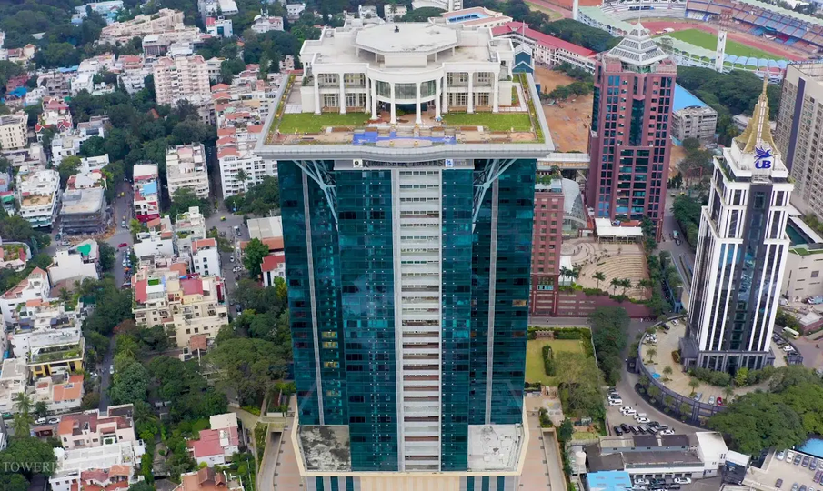 Новий тренд в архітектурі - в Індії побудували маєток на даху хмарочоса (ФОТО, ВІДЕО) 3