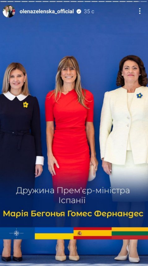 Перші леді і джентльмени: Олена Зеленська показала, з ким світові лідери приїхали на саміт НАТО (ФОТО) 33