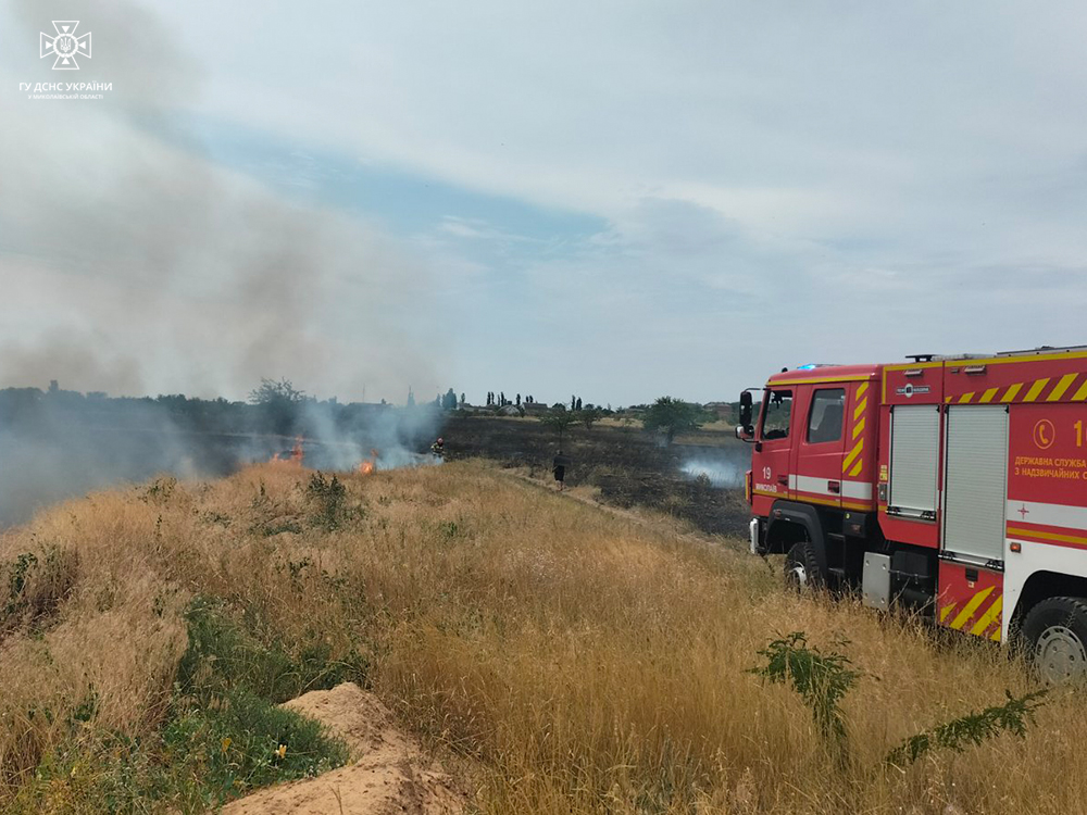 На Миколаївщині за добу було 26 пожеж, на одній з них у Варварівці постраждав чоловік (ФОТО) 5