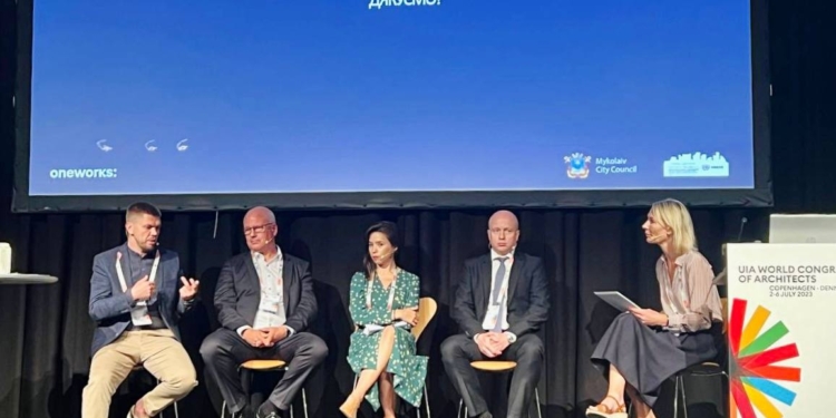 Роботу над Майстер-планом Миколаєва презентували на Всесвітньому конгресі архітекторів у Копенгагені (ФОТО)