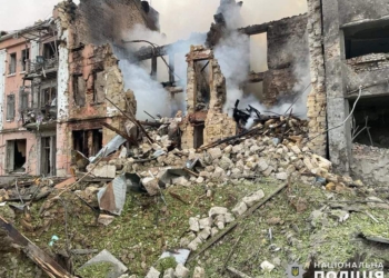 Наслідки нічної ракетної атаки росіян на Миколаїв (ФОТО)