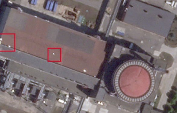 На даху одного з енергоблоків Запорізької АЕС з’явились нові об’єкти – супутникові знімки