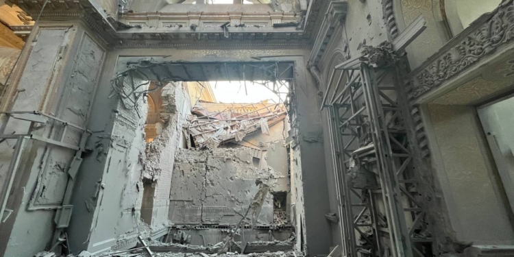 Несподівано. Одеська єпархія відреагувала на ракетну атаку і руйнування Спасо-Преображенського собору (ФОТО, ВІДЕО)