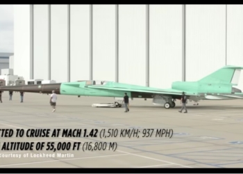 Наче з фантастичного фільму: в США показали новий “тихий” надзвуковий реактивний літак NASA X-59 (ВІДЕО)