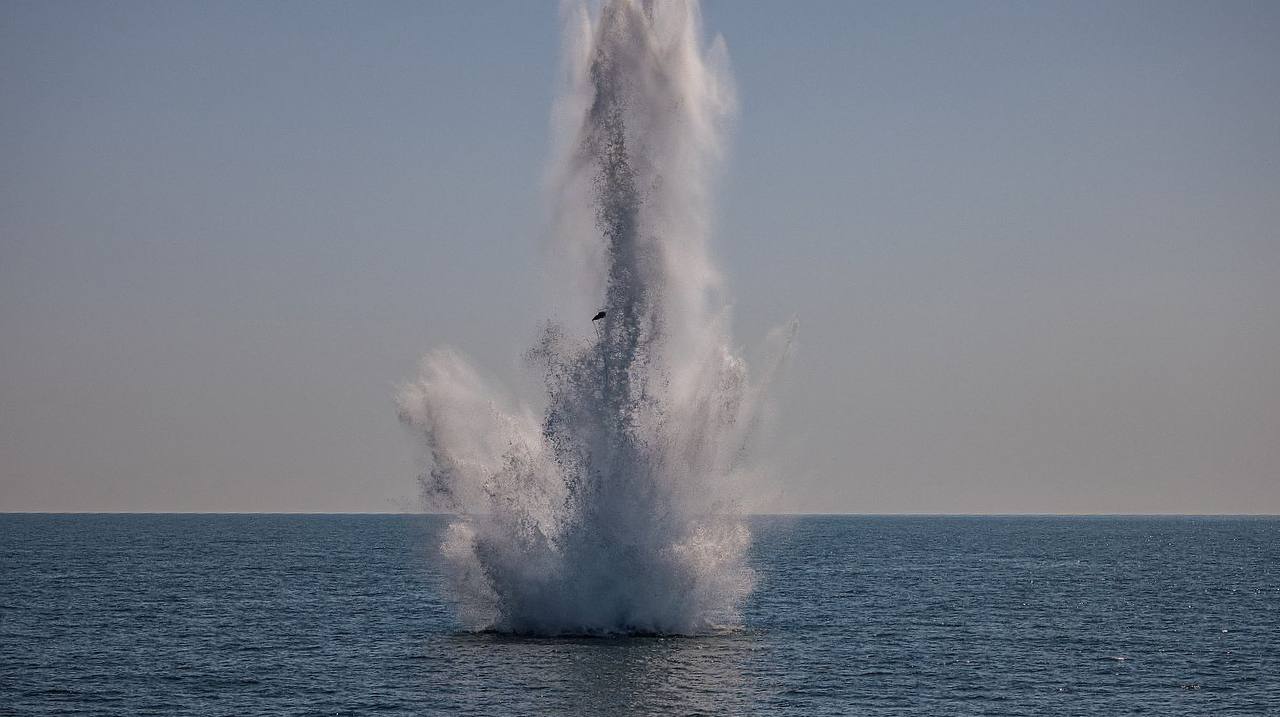 Поблизу узбережжя Одещини здетонувала морська міна