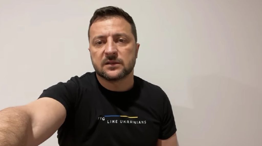 Про Ставку, Patriot, Запоріжжя, надію на F-16 і вдячність морпіхам 35 бригади і артилеристам 55-ї: звернення Зеленського (ВІДЕО) 1