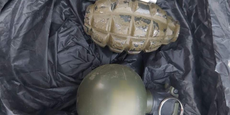 На Миколаївщині чоловік повідомив поліцейському про гранати, знайдені біля річки (ФОТО)