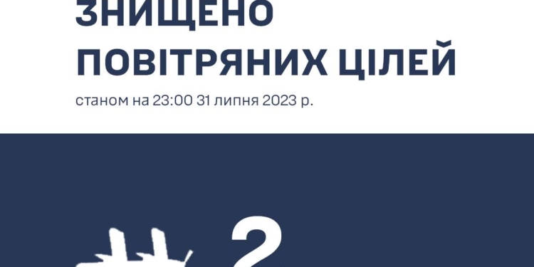 На Півдні за добу знищено 2 російських ударних безпілотники (ФОТО)